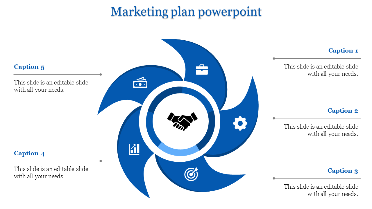 Get Marketing Plan PowerPoint Template and Google Slides